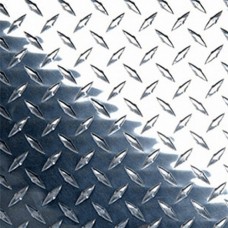 Лист нержавеющий рифленый г/к даймонд AISI 316 2,5 мм