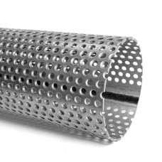 Труба нержавеющая перфорированная 12Х18Н10Т 6х0,8 мм ГОСТ 11068-81